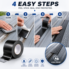 Premium Aluminium Foil Butyl Waterproof Tape