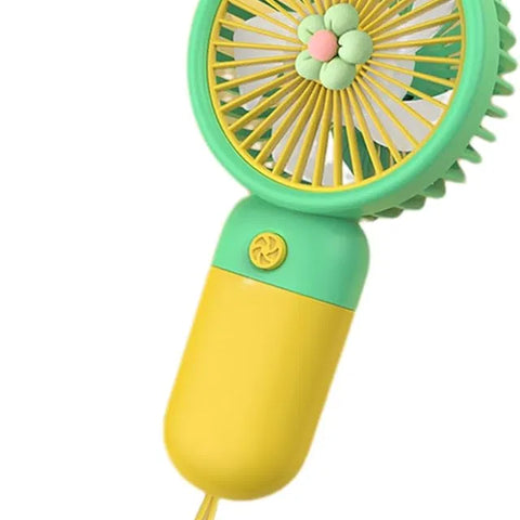 Portable Handheld Fan - Ultra Quiet Little Flower Handheld Fan