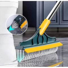 2 in 1 Floor Scrub Cleaning Brush Wiper